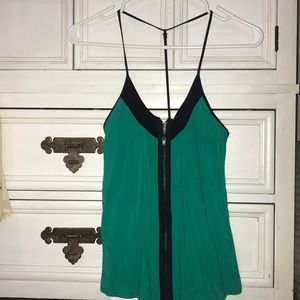 emerald green top